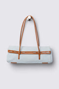 Y2K Sigrid Olsen Canvas Barrel Baguette