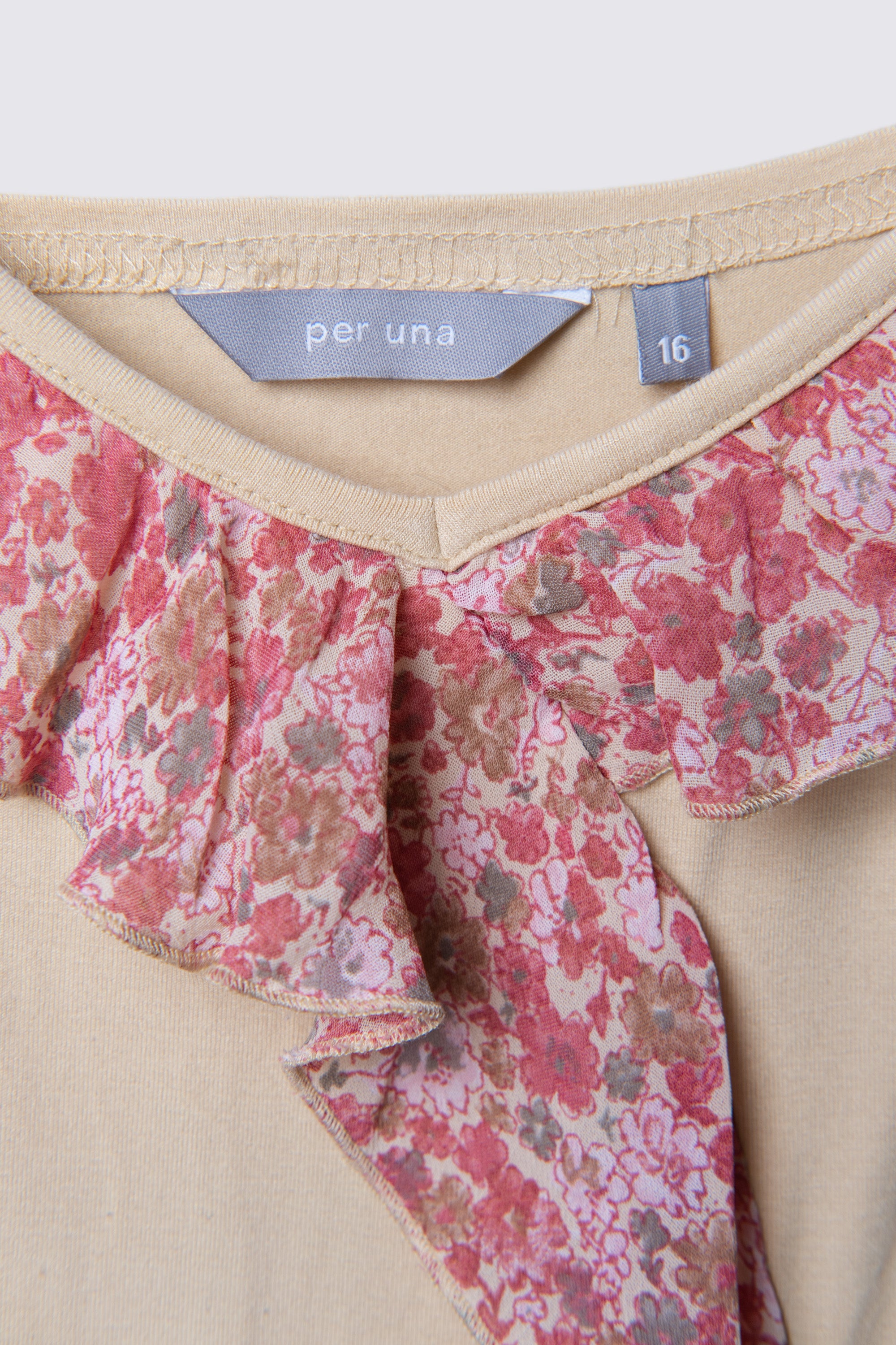 Y2K Per Una Ruffle Trim Cami