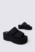 90s Confetti Neoprene Platform Sandals
