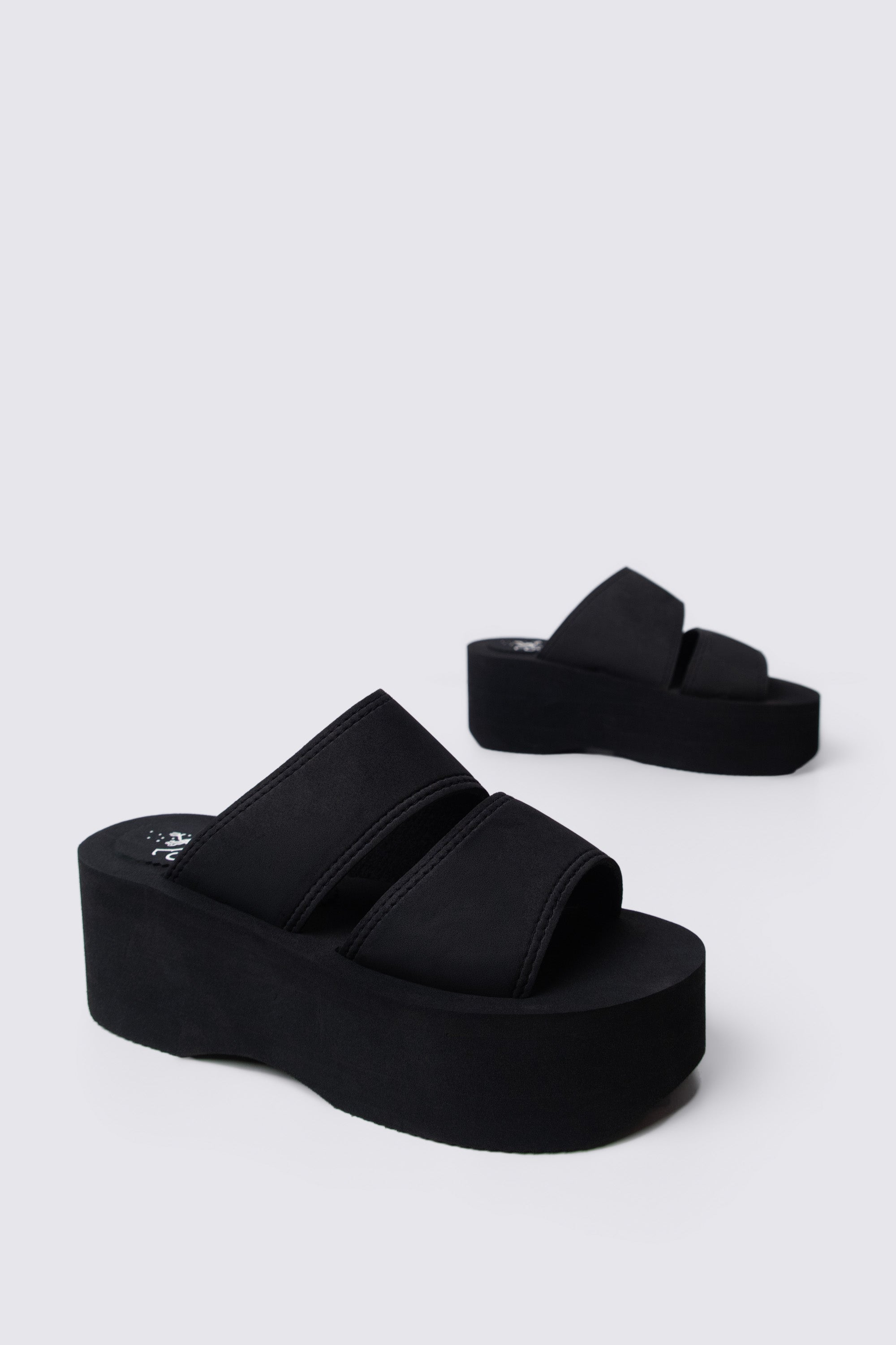 90s Confetti Neoprene Platform Sandals