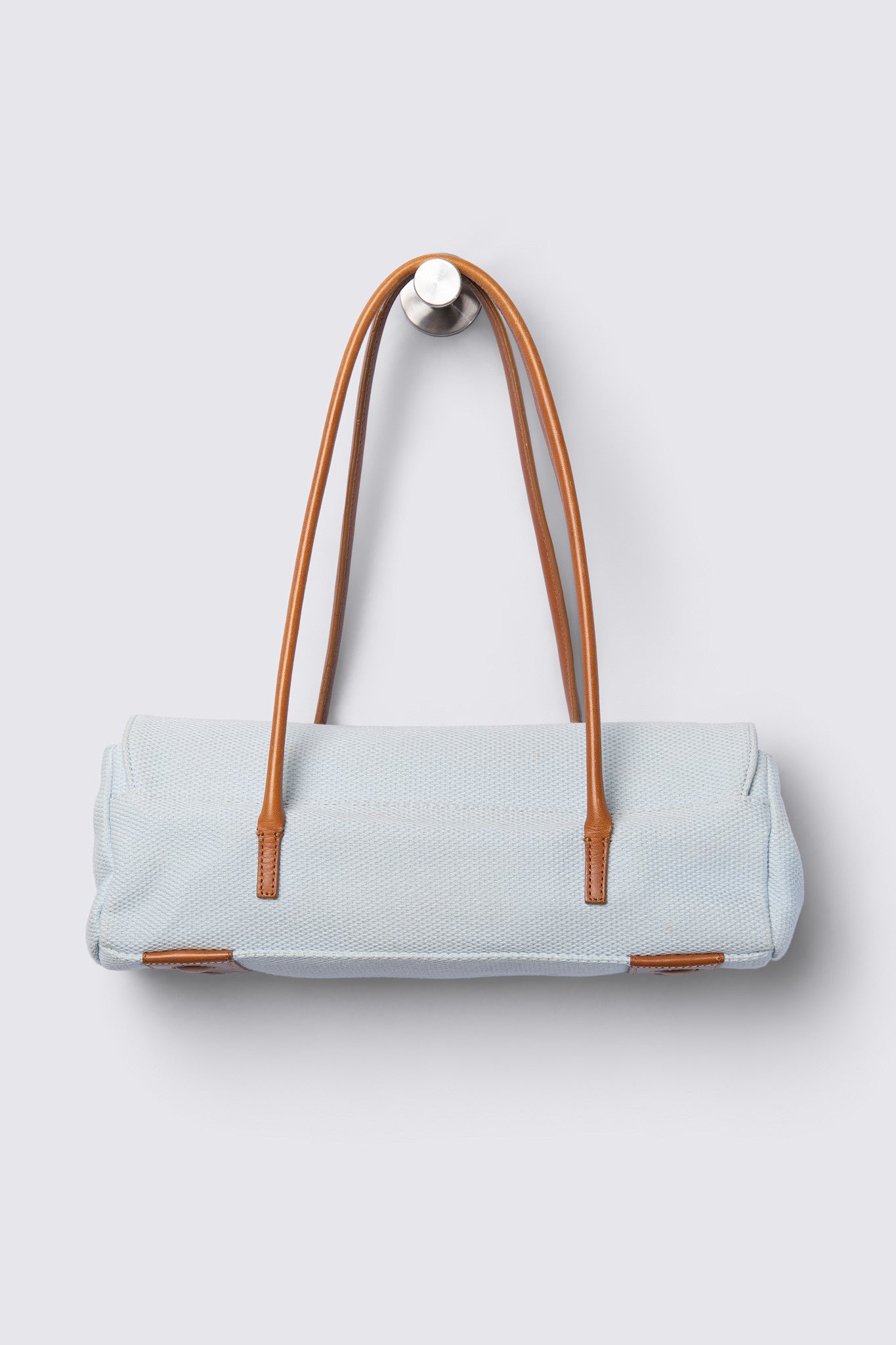 Y2K Sigrid Olsen Canvas Barrel Baguette