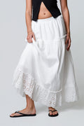 Sammi Cotton Eyelet Maxi Skirt