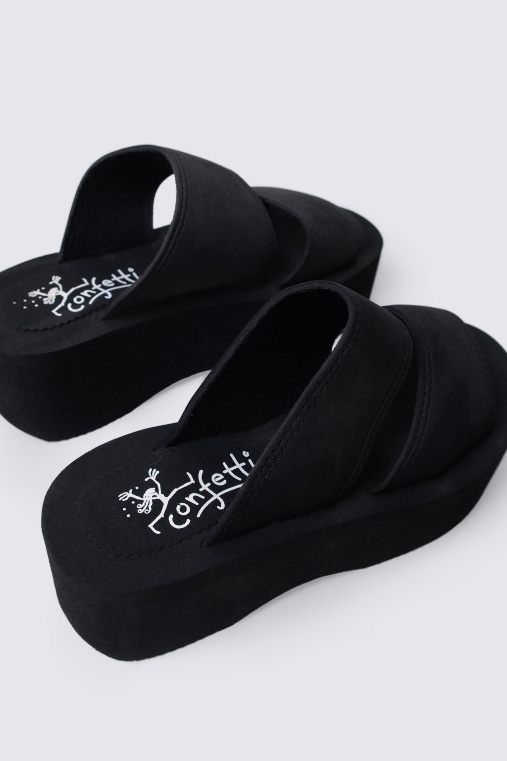 90s Confetti Neoprene Platform Sandals