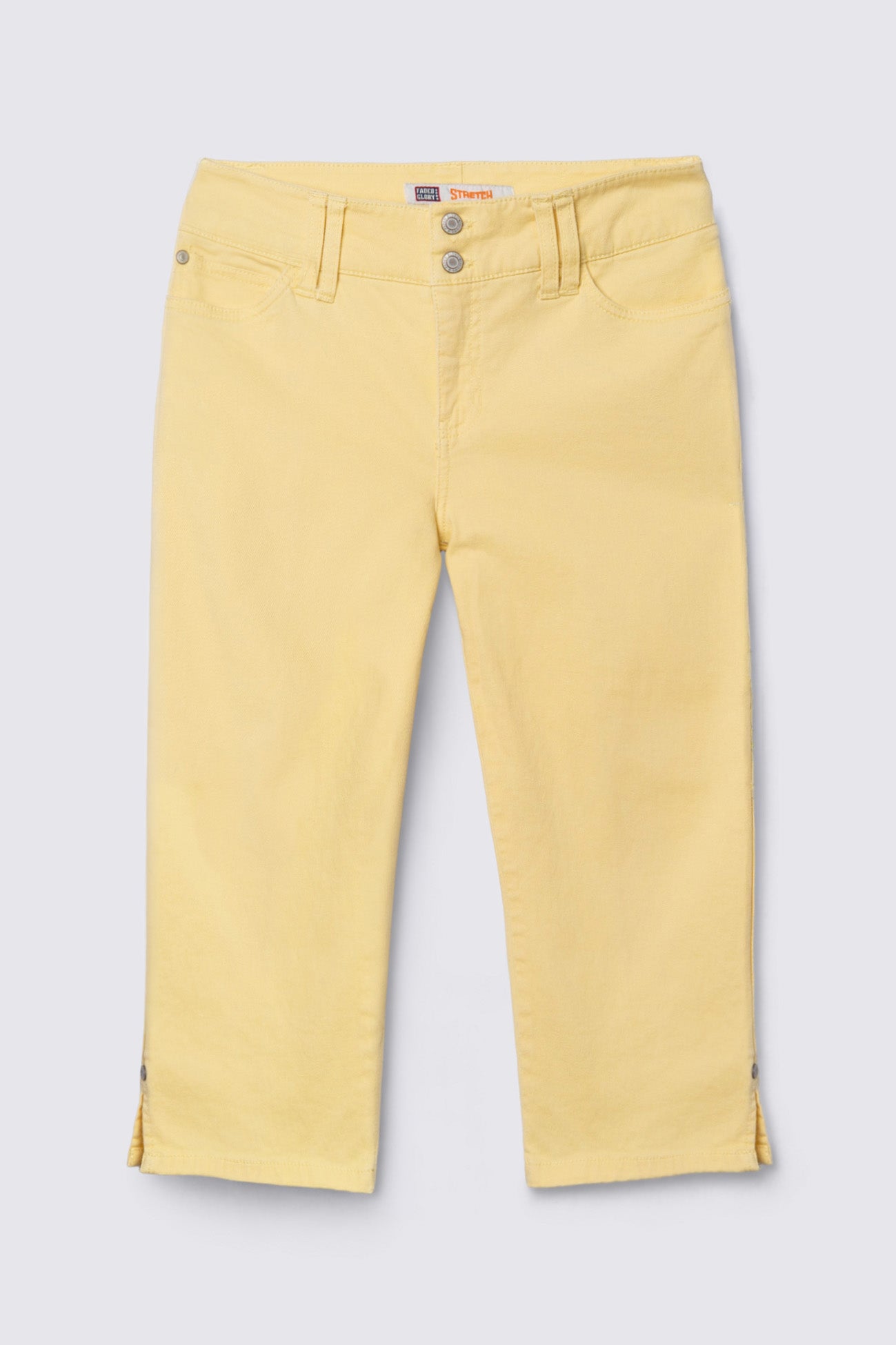 Y2K Faded Glory Midrise Capris