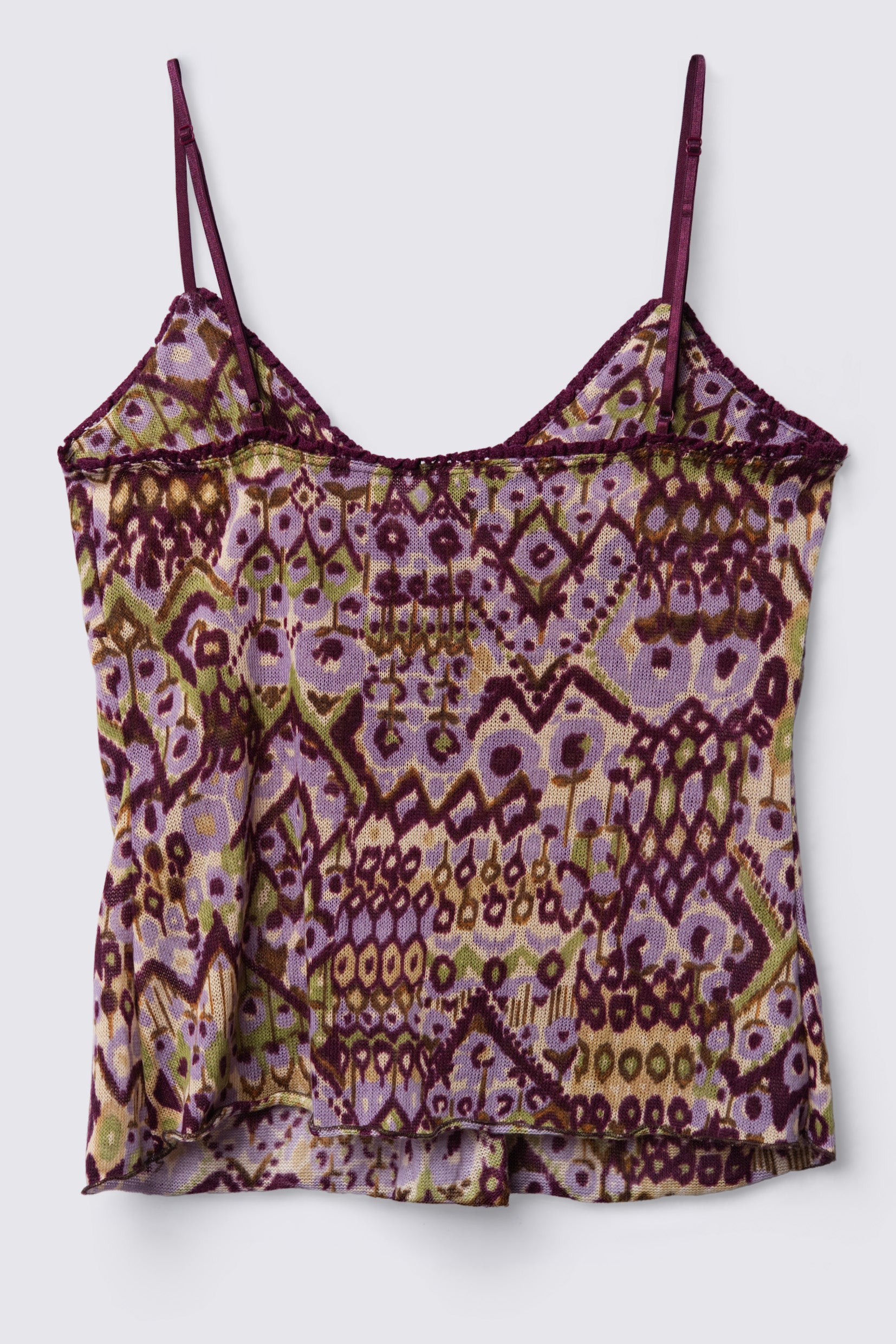 Y2K XOXO Sequin Applique Knit Cami