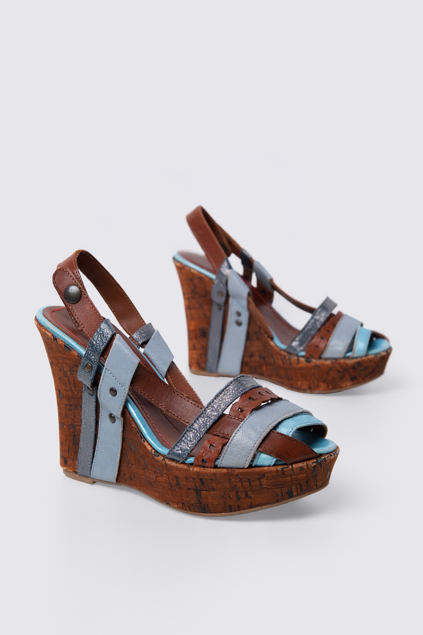 Y2K Miss Sixty Platform Wedges