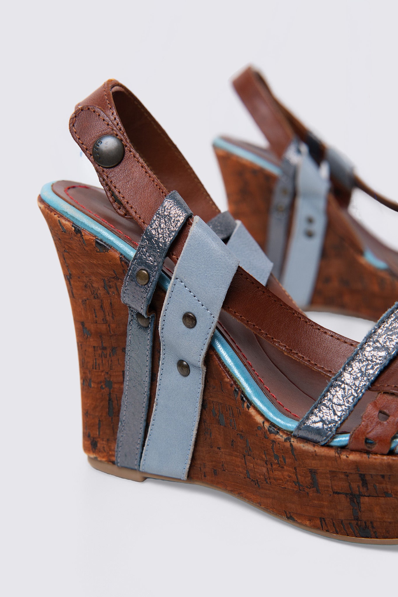 Y2K Miss Sixty Platform Wedges
