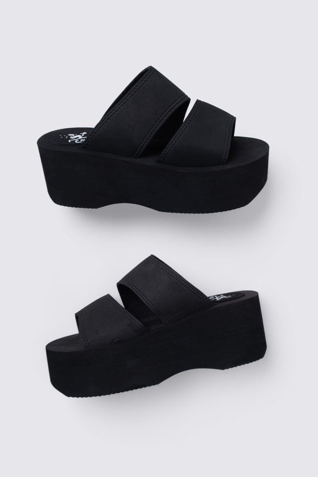 90s Confetti Neoprene Platform Sandals