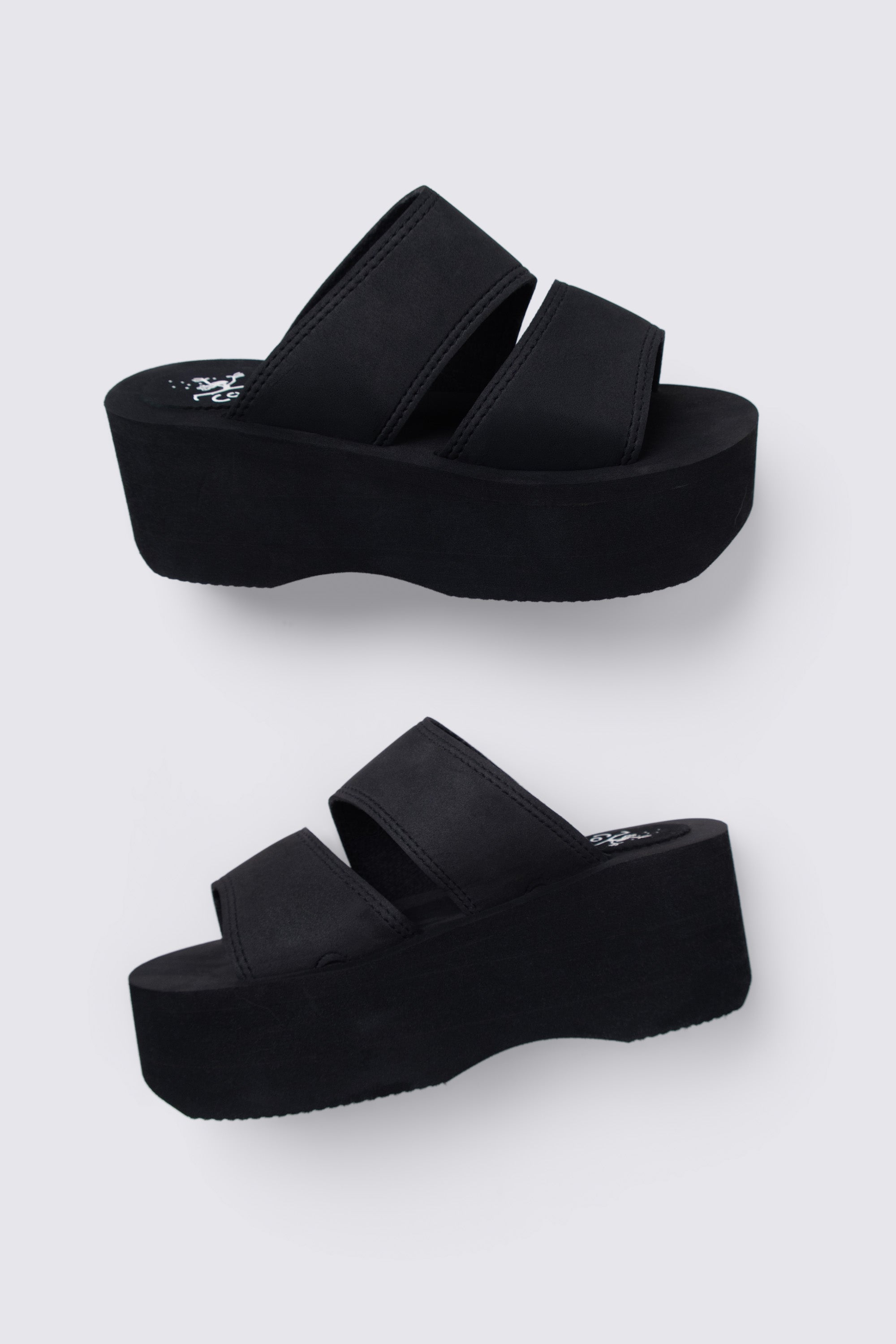 90s Confetti Neoprene Platform Sandals