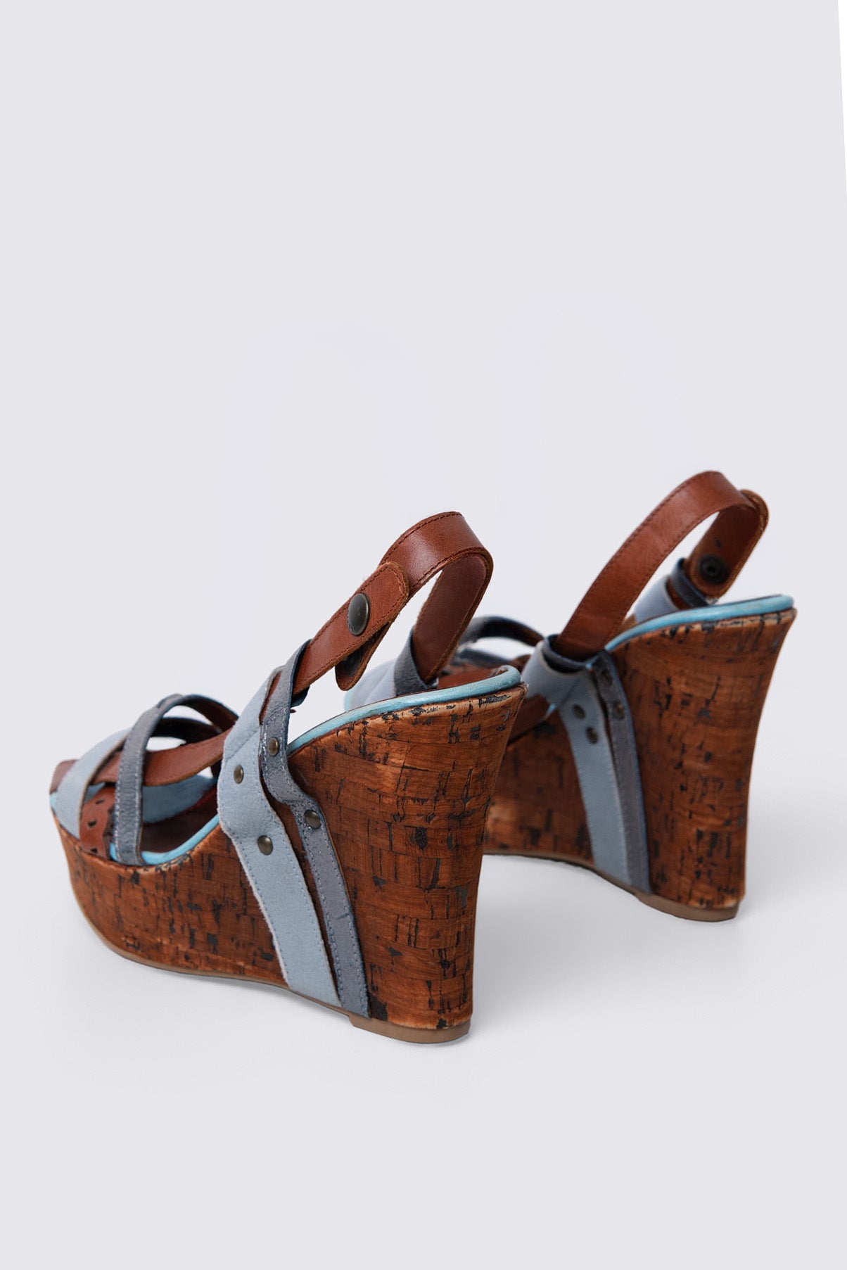 Y2K Miss Sixty Platform Wedges
