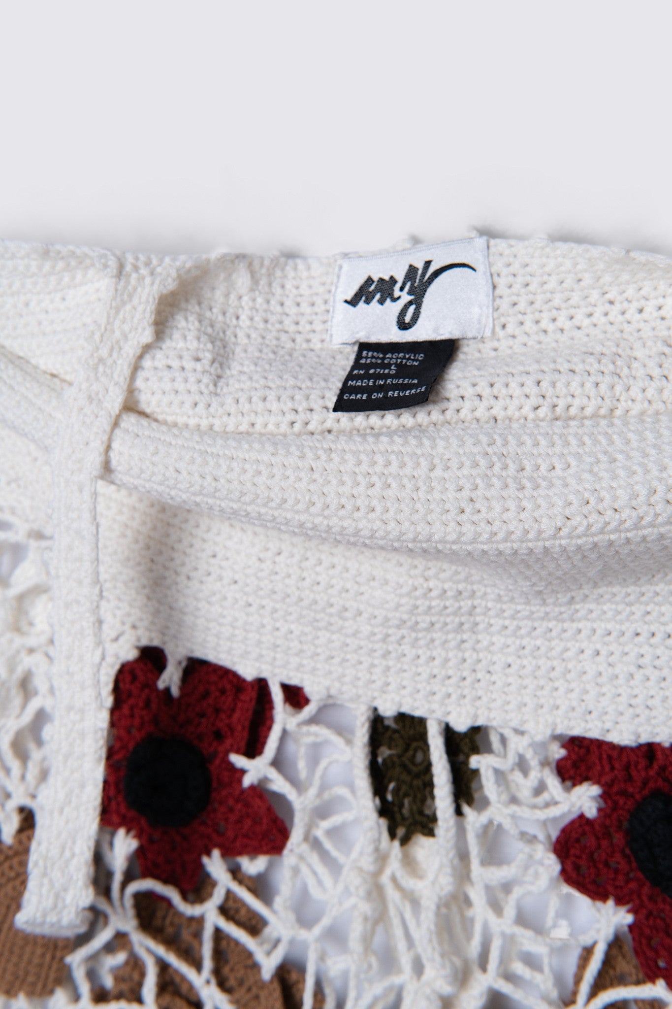 Y2K Any Floral Crochet Tank Top