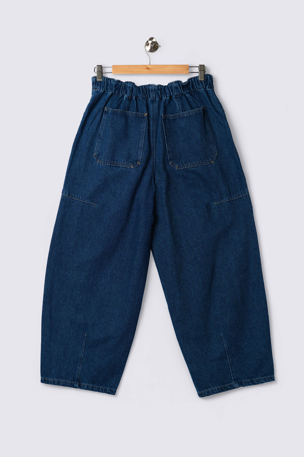 Charlie Tie Waist Barrel Leg Pants