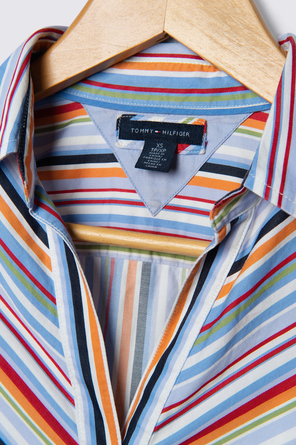 2000s Tommy Hilfiger Fitted Cotton Buttondown