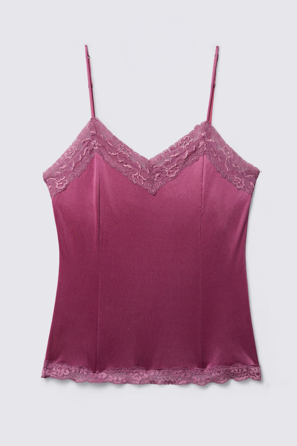 Y2K Lace Trim Cami Top