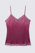 Y2K Lace Trim Cami Top