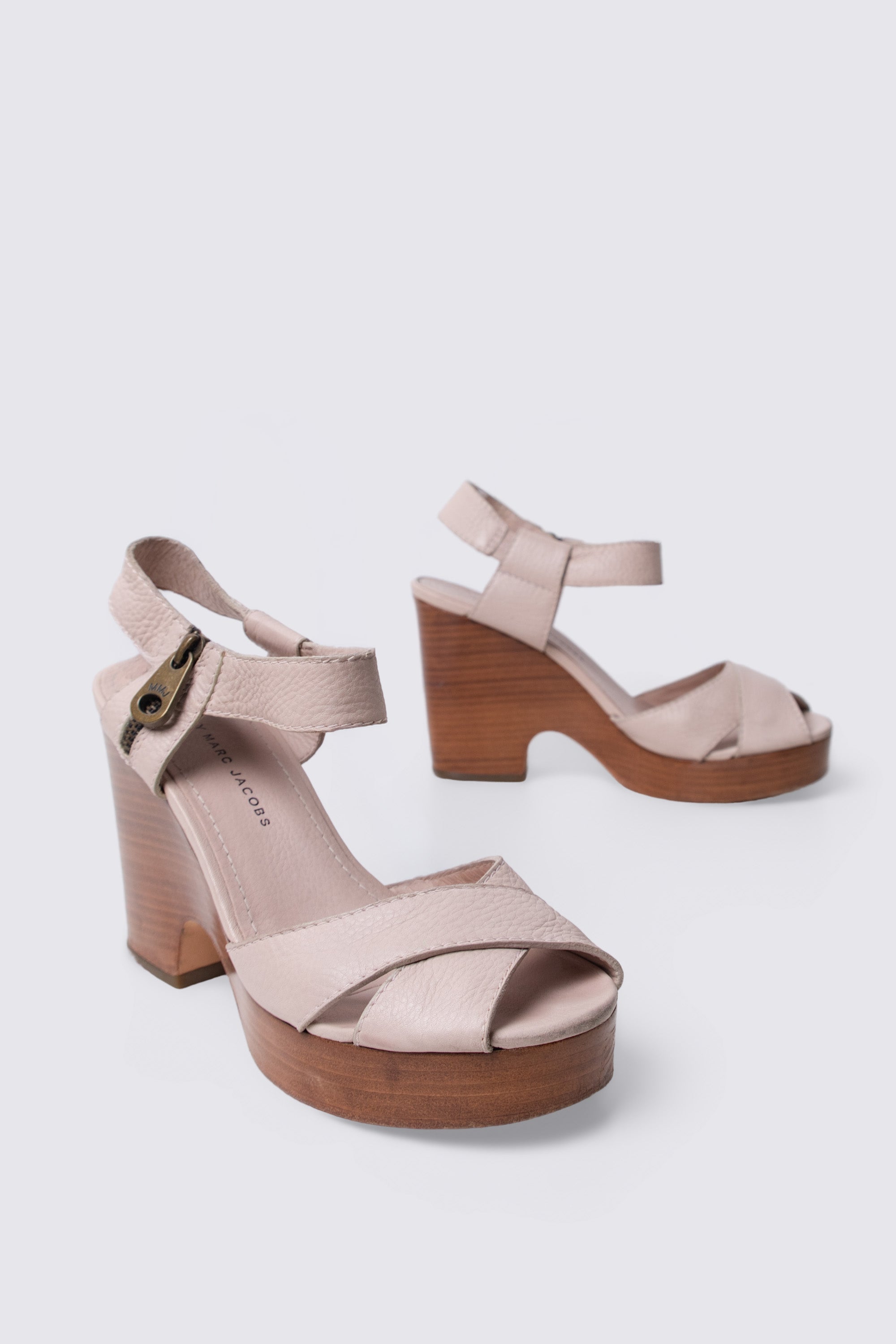 Marc by Marc Jacobs Leather Platform Heels
