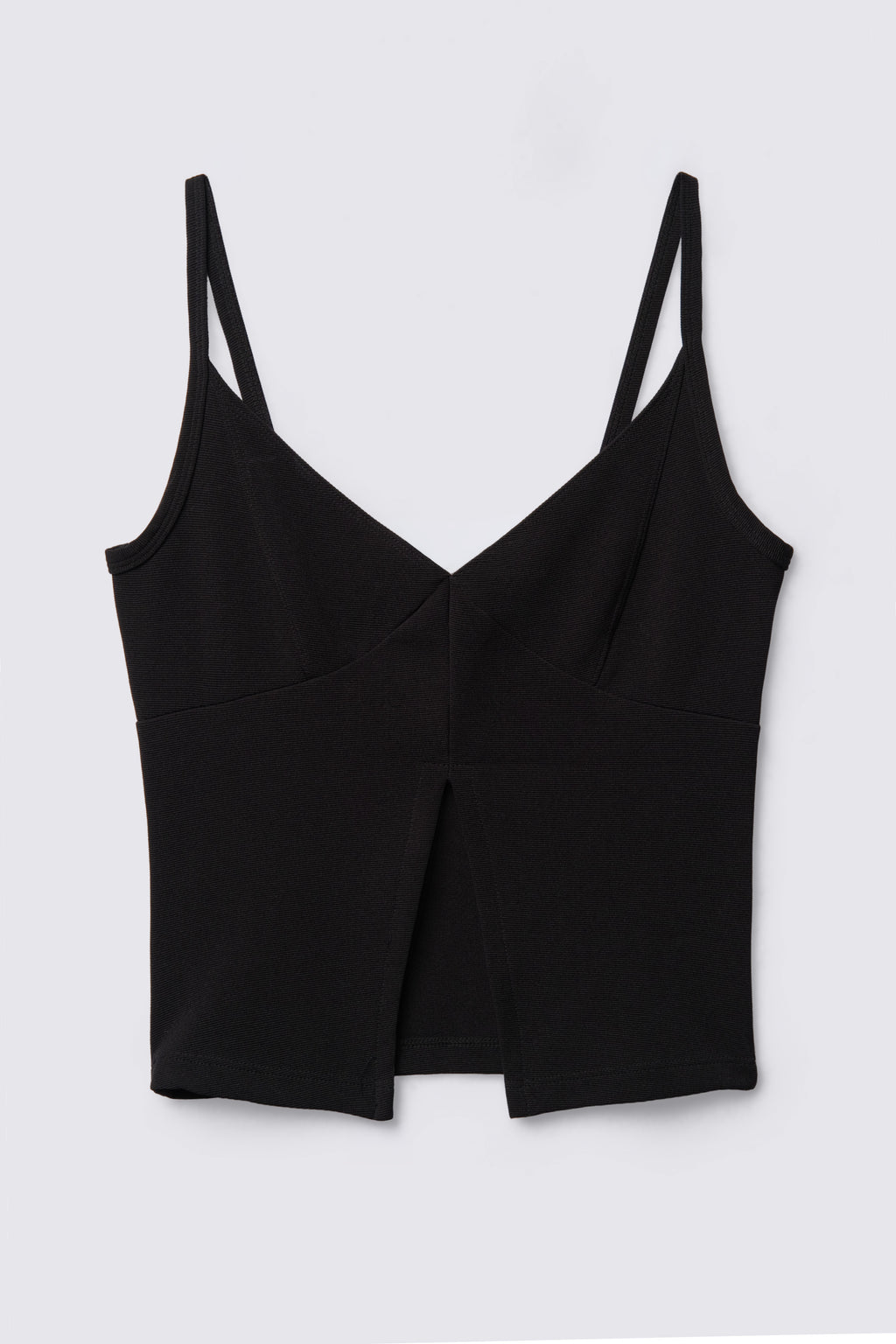 90s Sassy Split Front Top