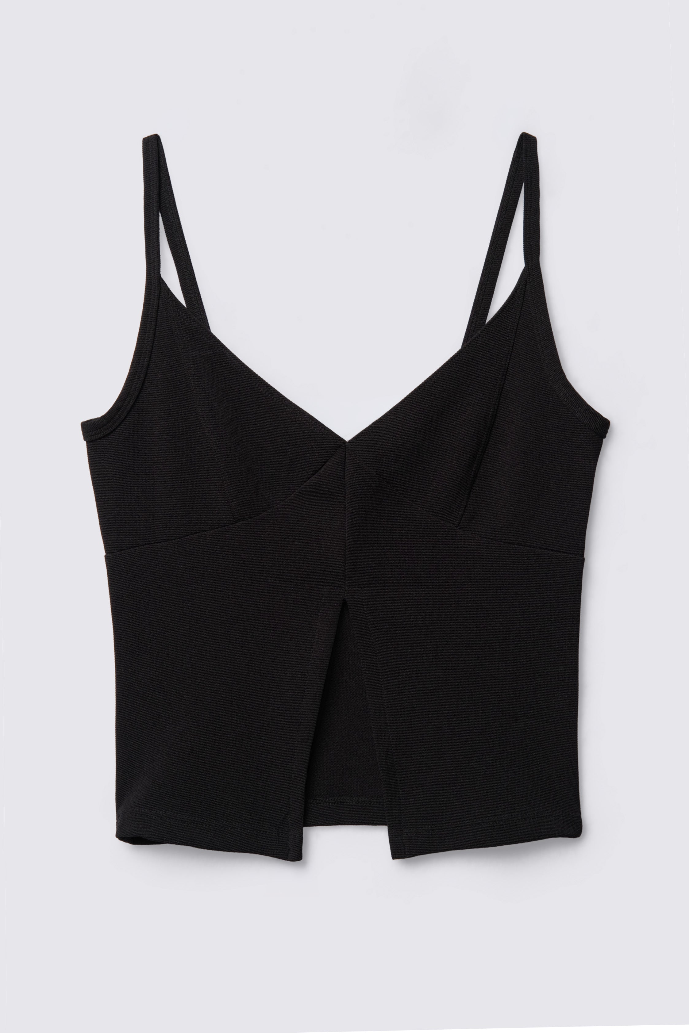 90s Sassy Split Front Top