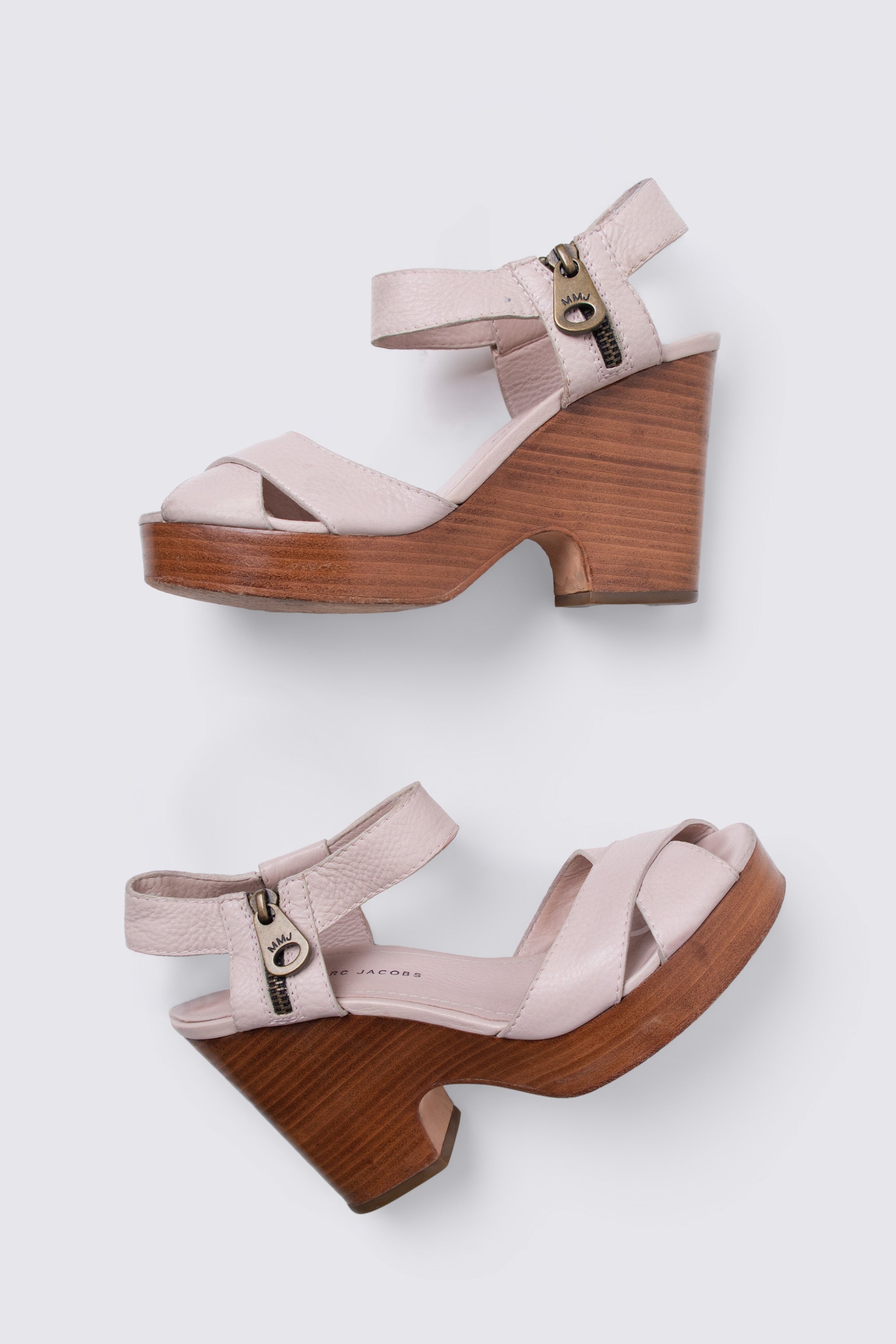 Marc by Marc Jacobs Leather Platform Heels
