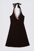 Y2K Charlotte Russe Polka Dot Halter Dress