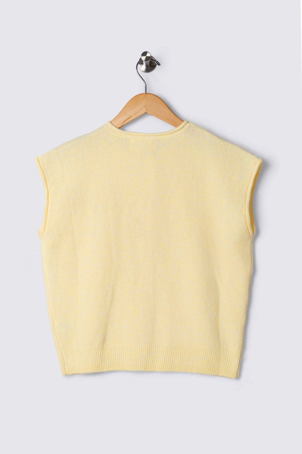 JOA Julia Raw Edge Sleeveless Cardi
