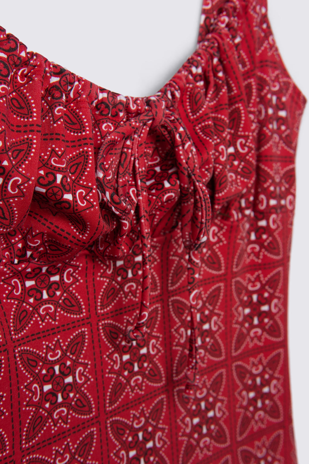 90s Pulse Bandana Print Mini Dress