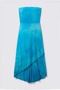Y2K Heart Moon Star Micro Mesh Tube Dress