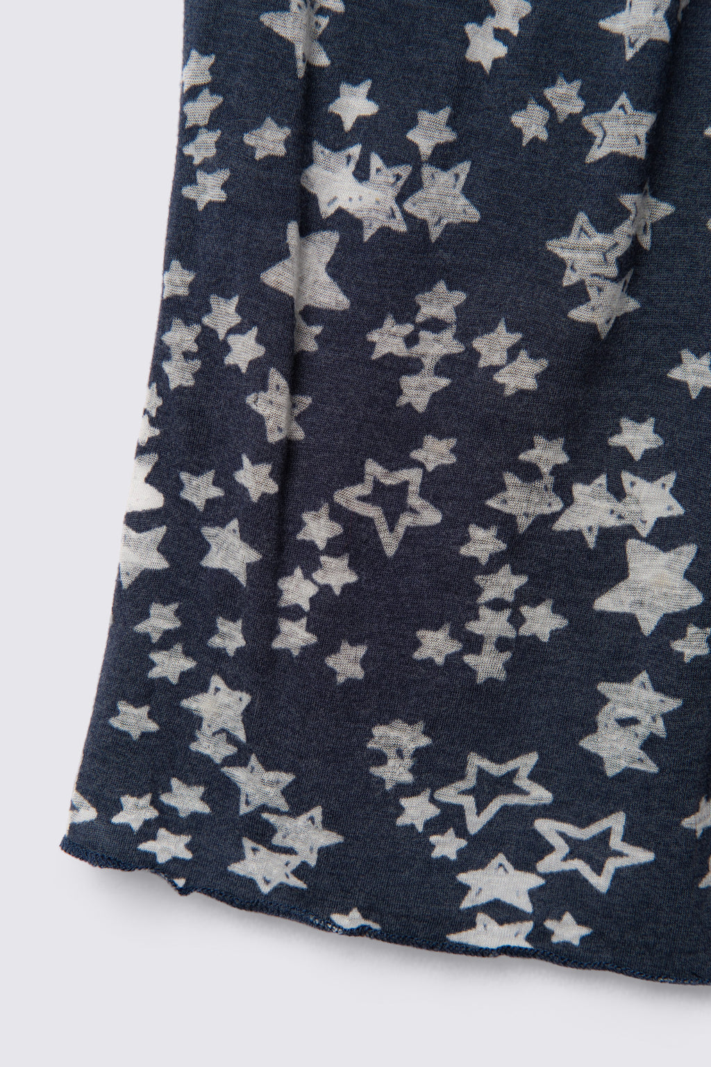 Y2K Star Print Applique Babydoll Tee