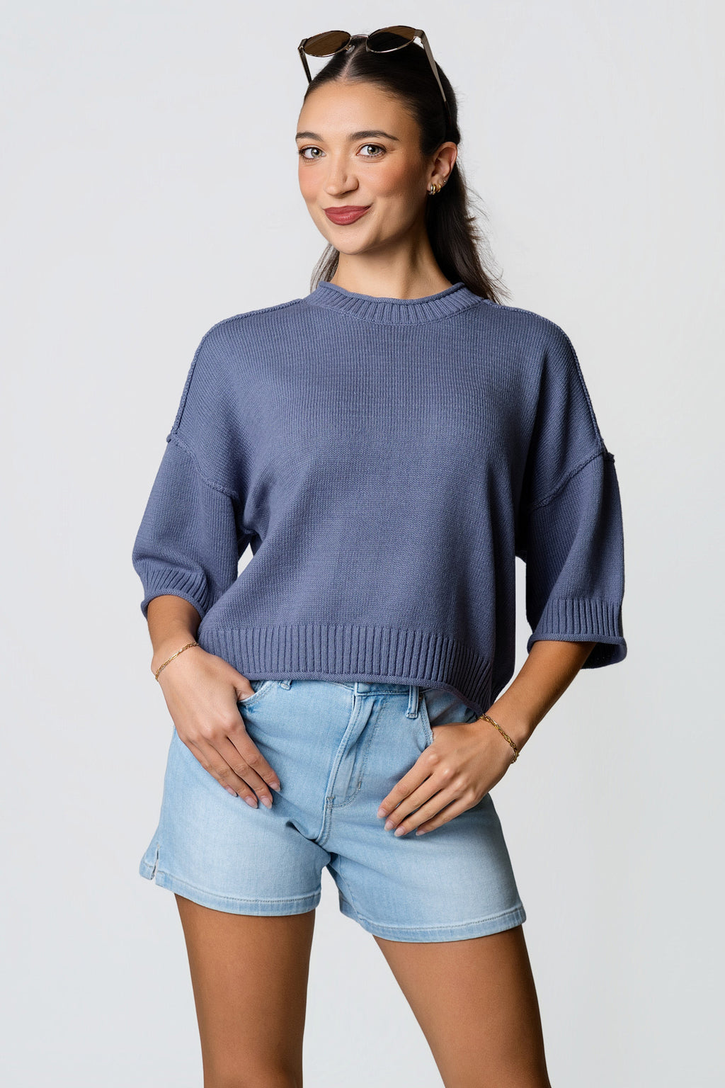 JOA Relaxed Sweater Tee