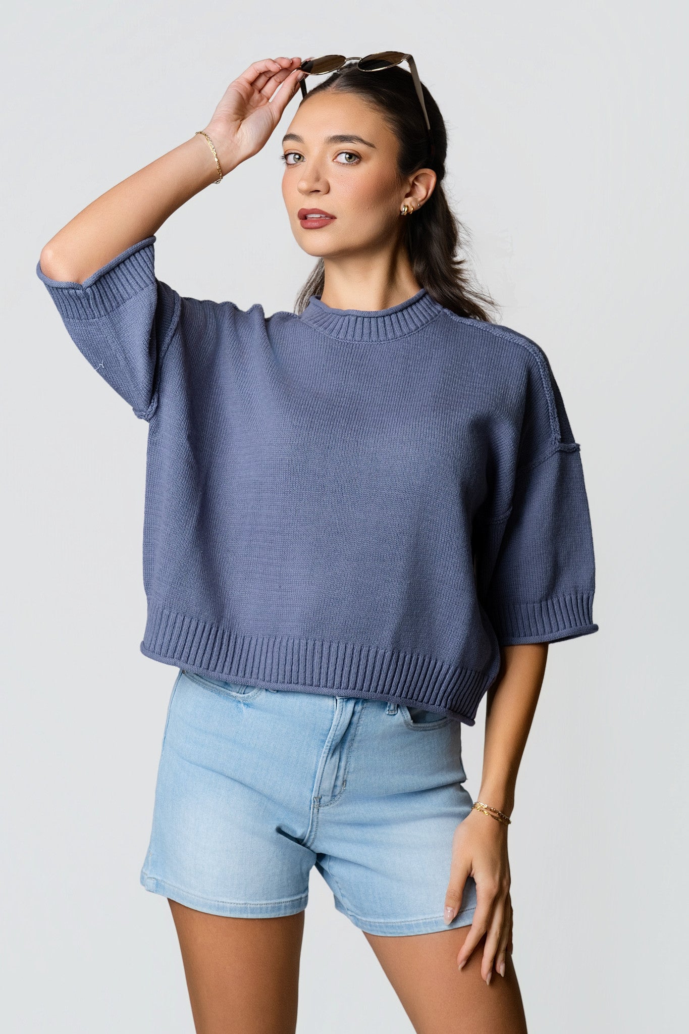 JOA Relaxed Sweater Tee