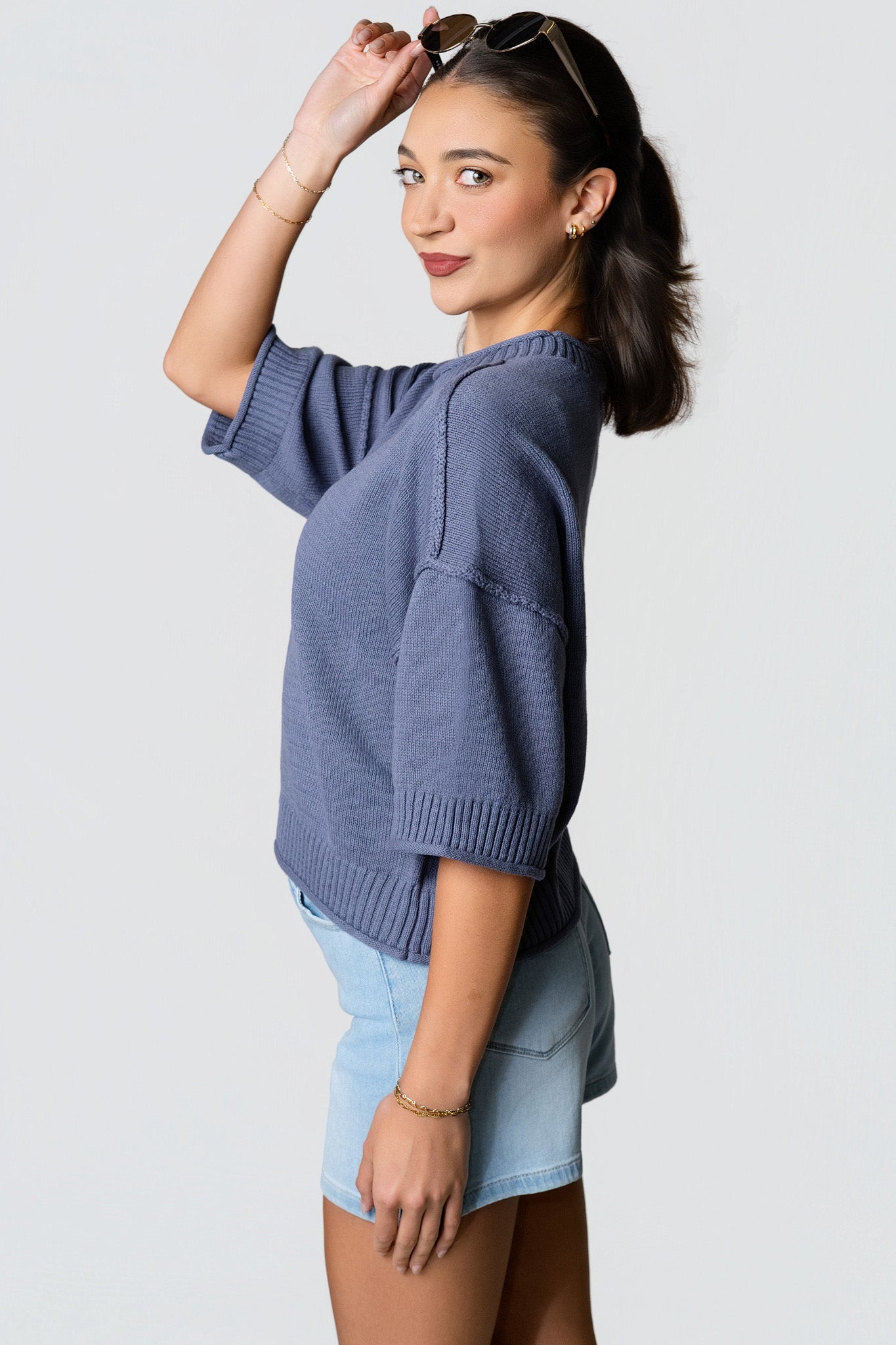 JOA Relaxed Sweater Tee