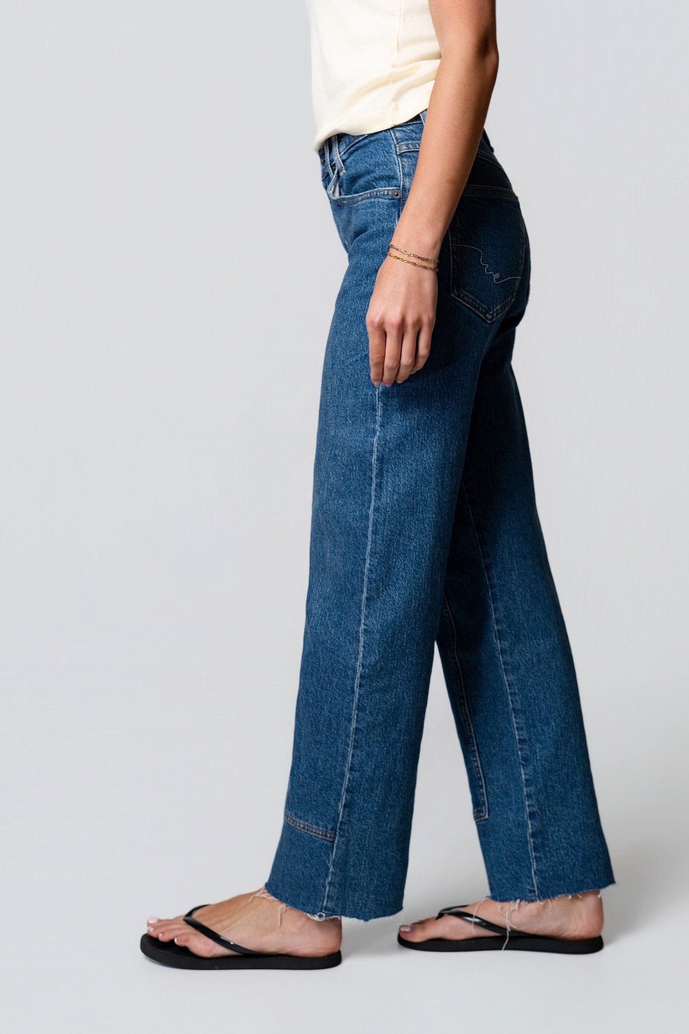 Free People Risk Taker Mid-Rise Jeans