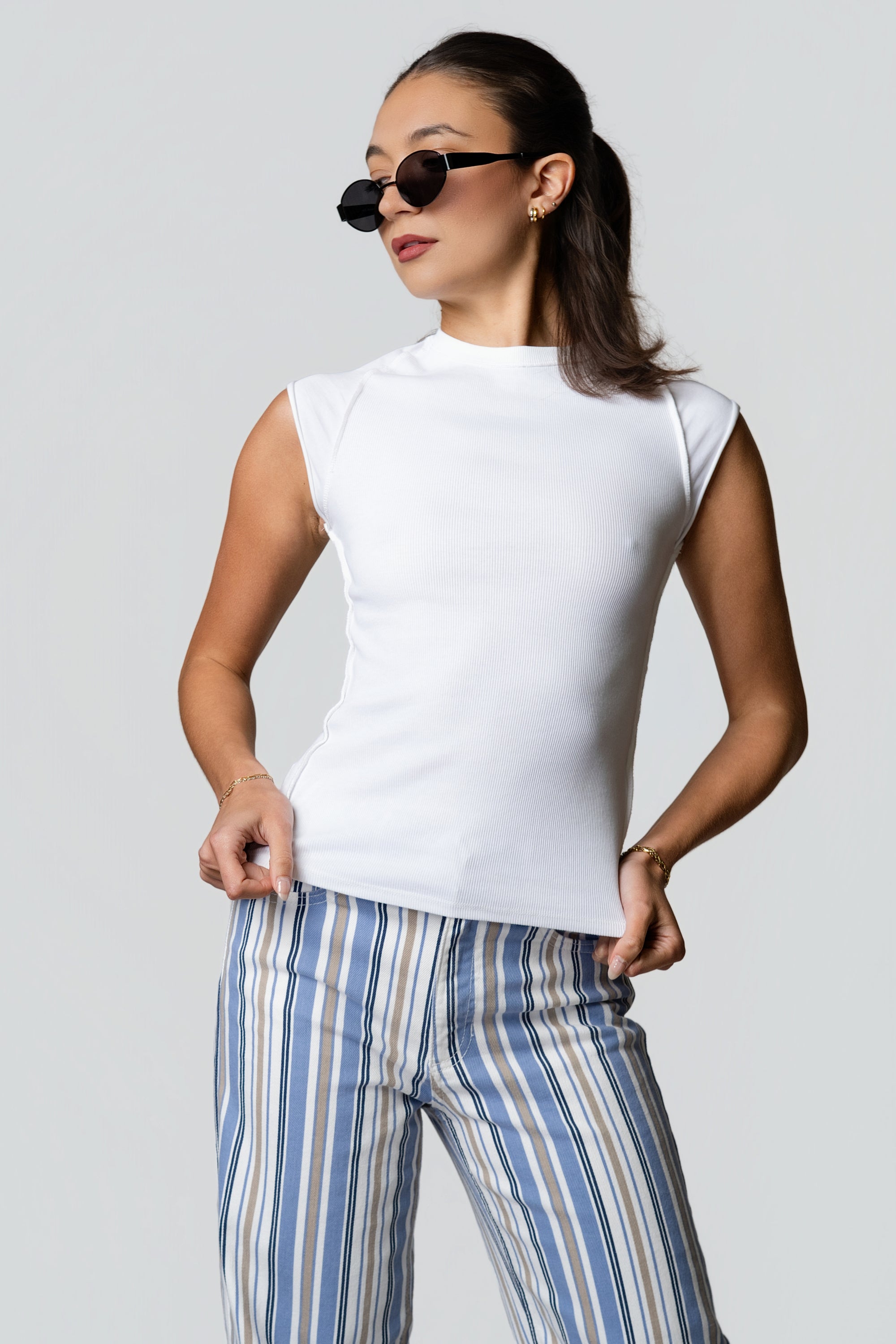 Free People Ever Had Crewneck Baby Tee