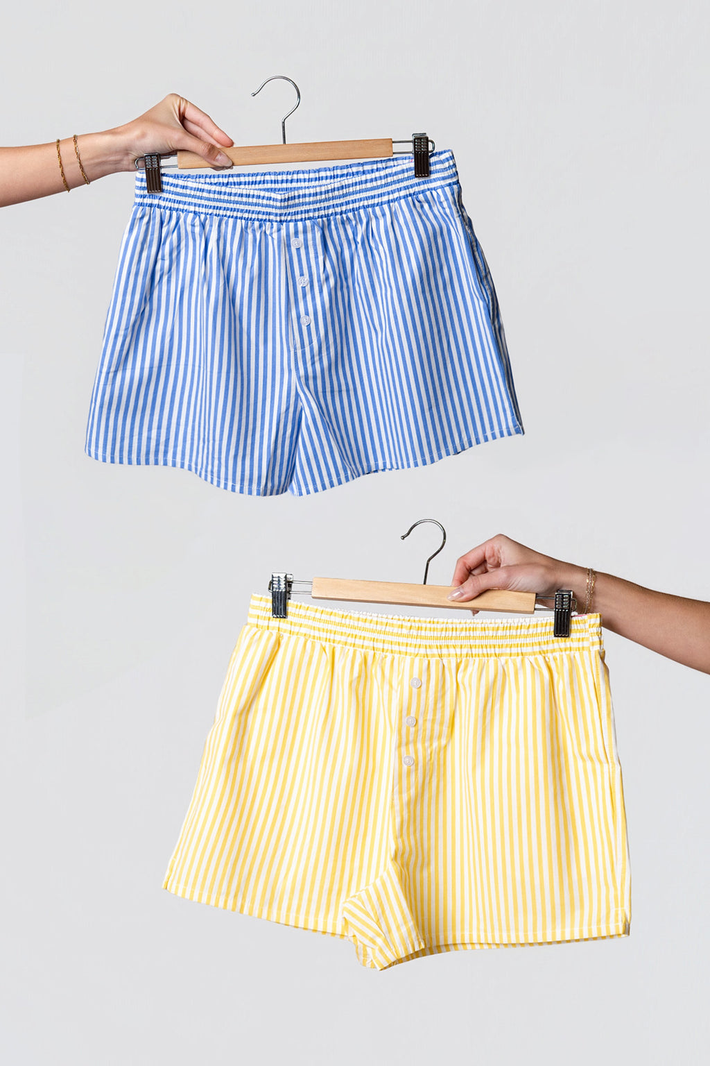 Bailey Striped Cotton Boxers