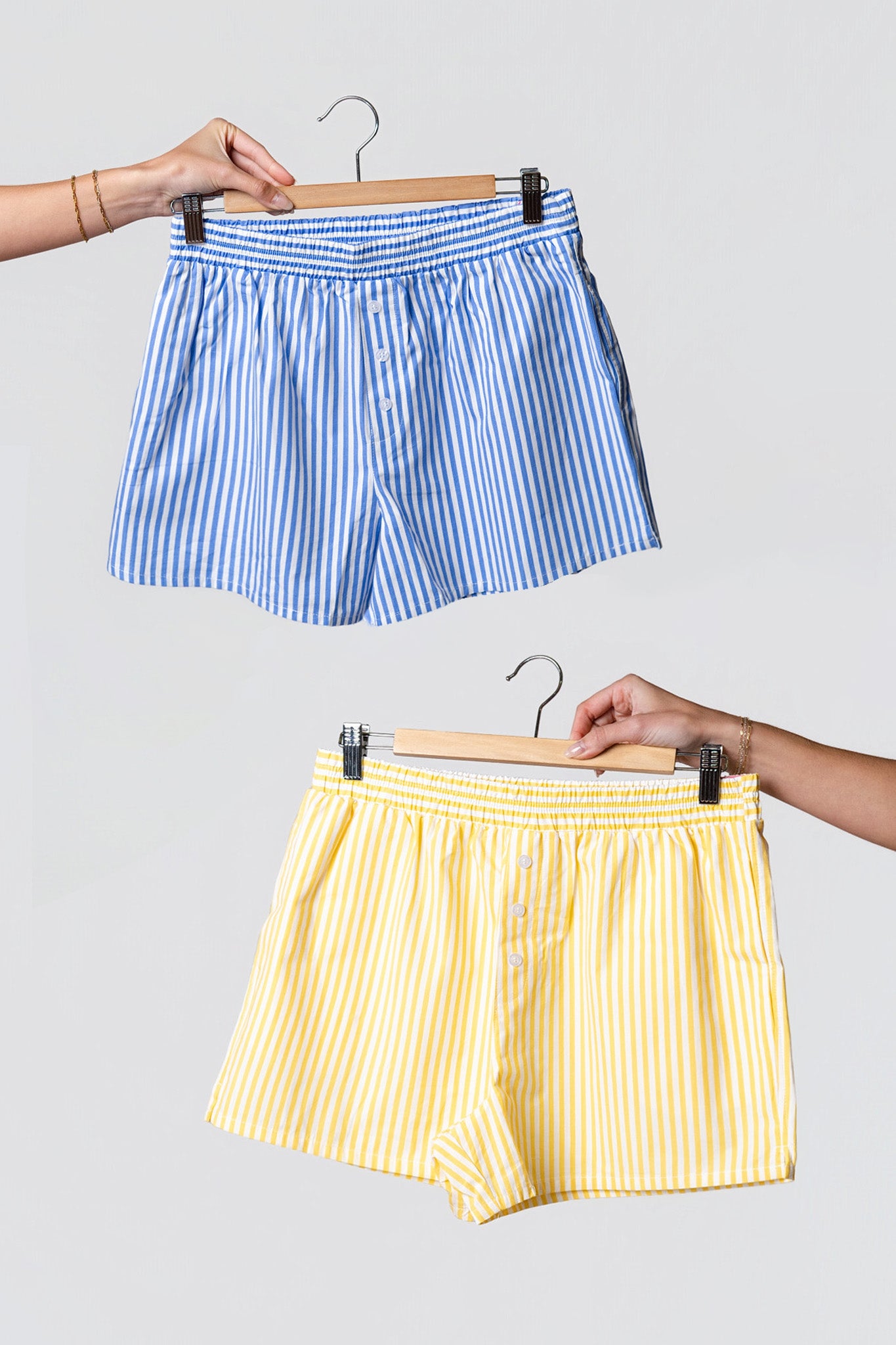 Bailey Striped Cotton Boxers