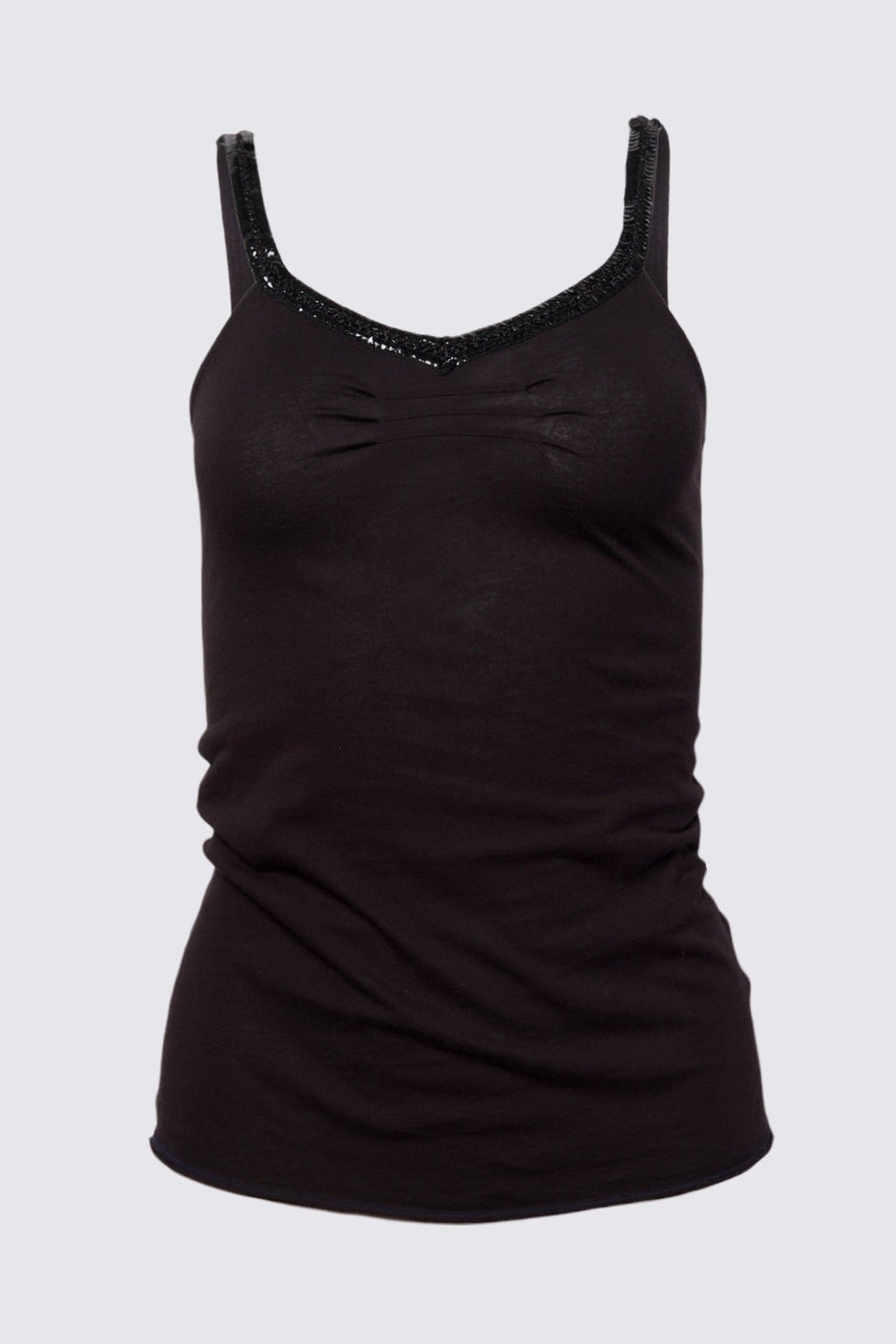 Y2K Sequin Trim Cami Top