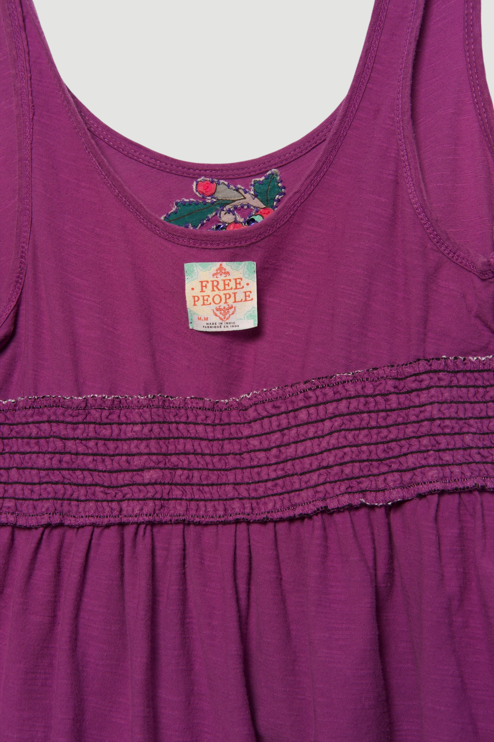 Y2K Sequin Applique Babydoll Tank