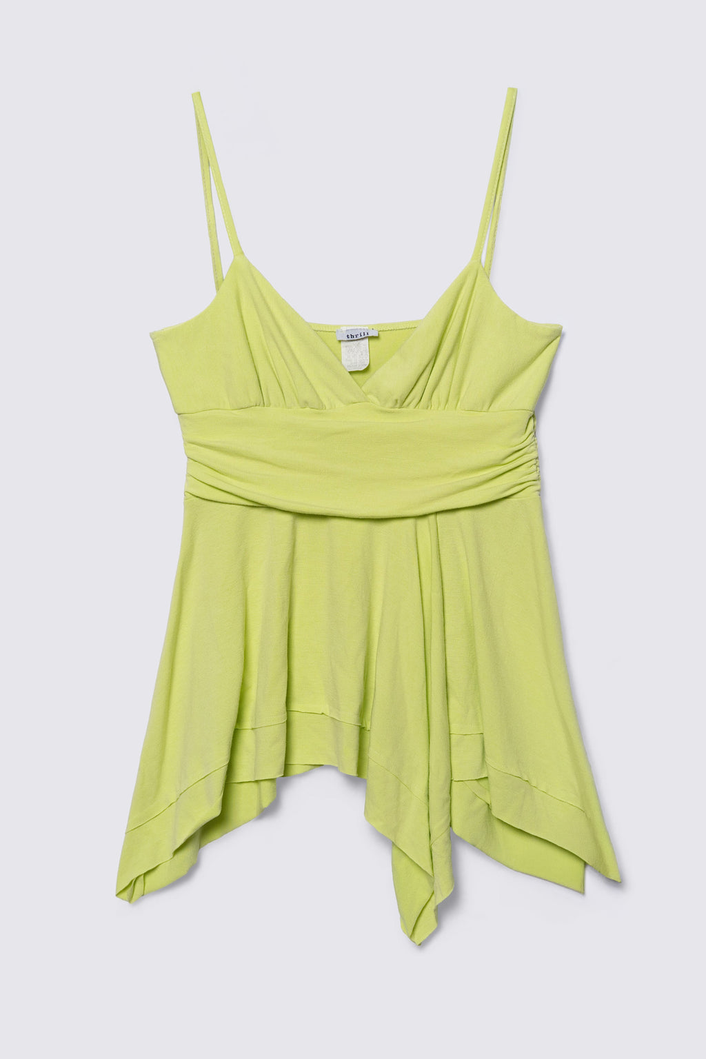 Y2K Jersey Fairy Hem Babydoll Top
