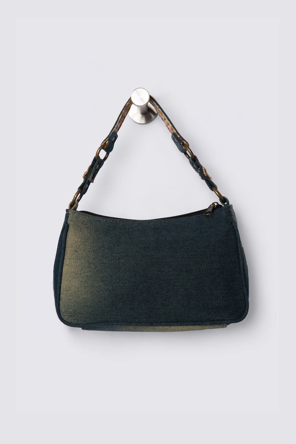 Y2K Patchwork Denim Mini Bag