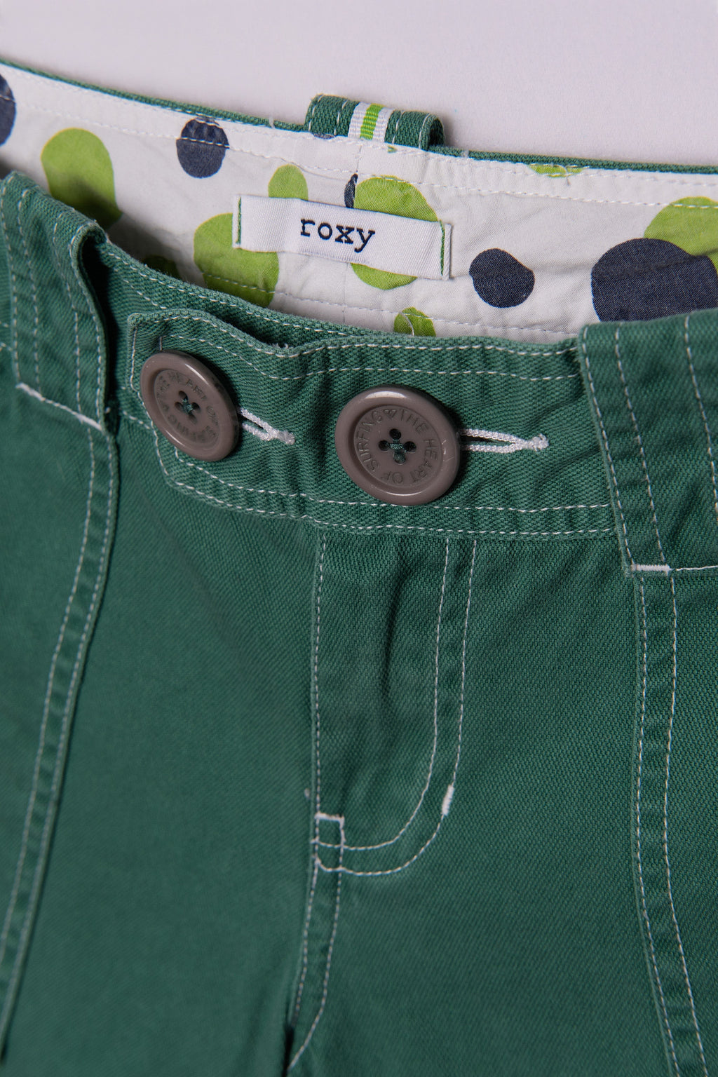 Y2K Roxy Lowrise Bermuda Shorts