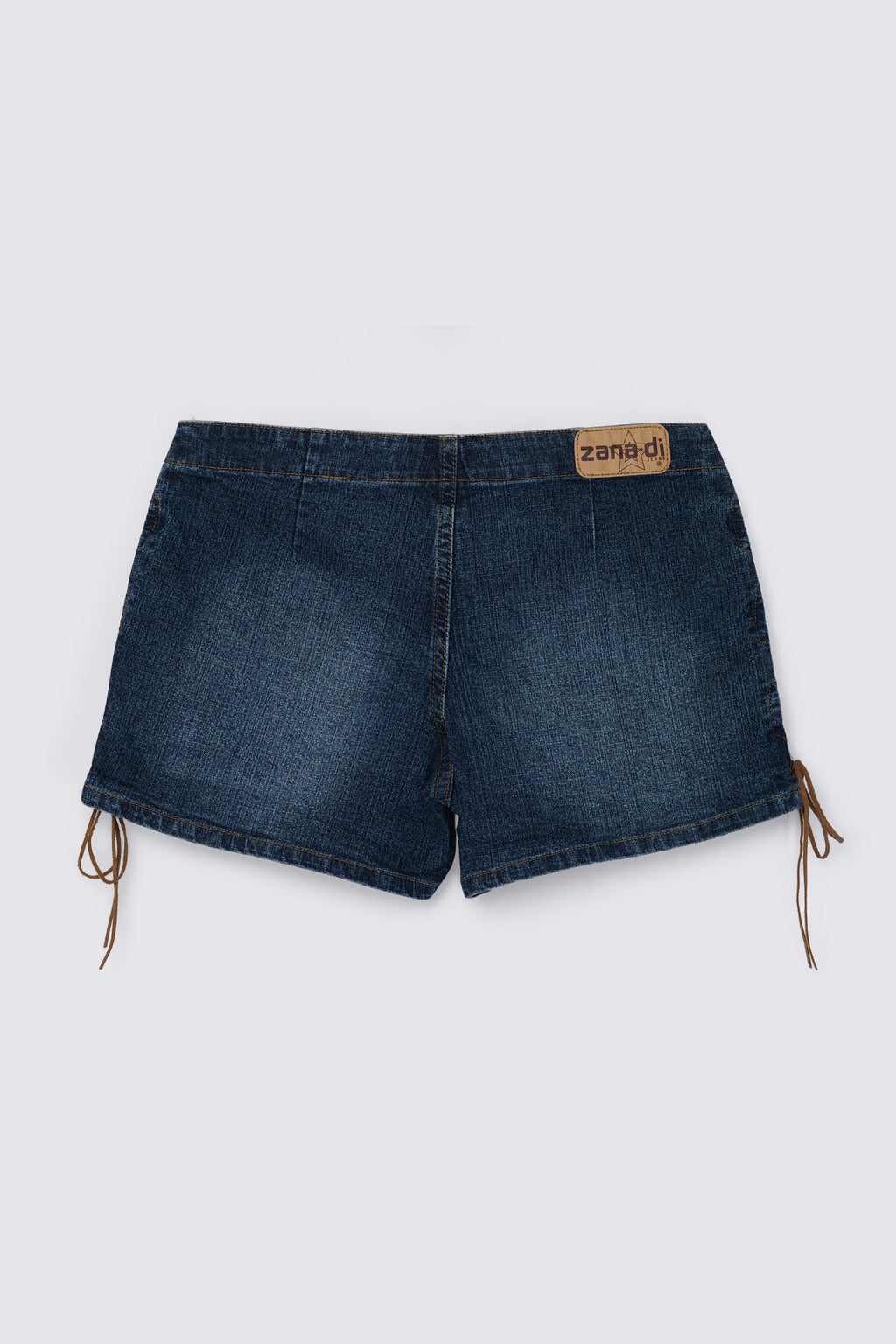 Y2K Zanadi Laceup Lowrise Shorts
