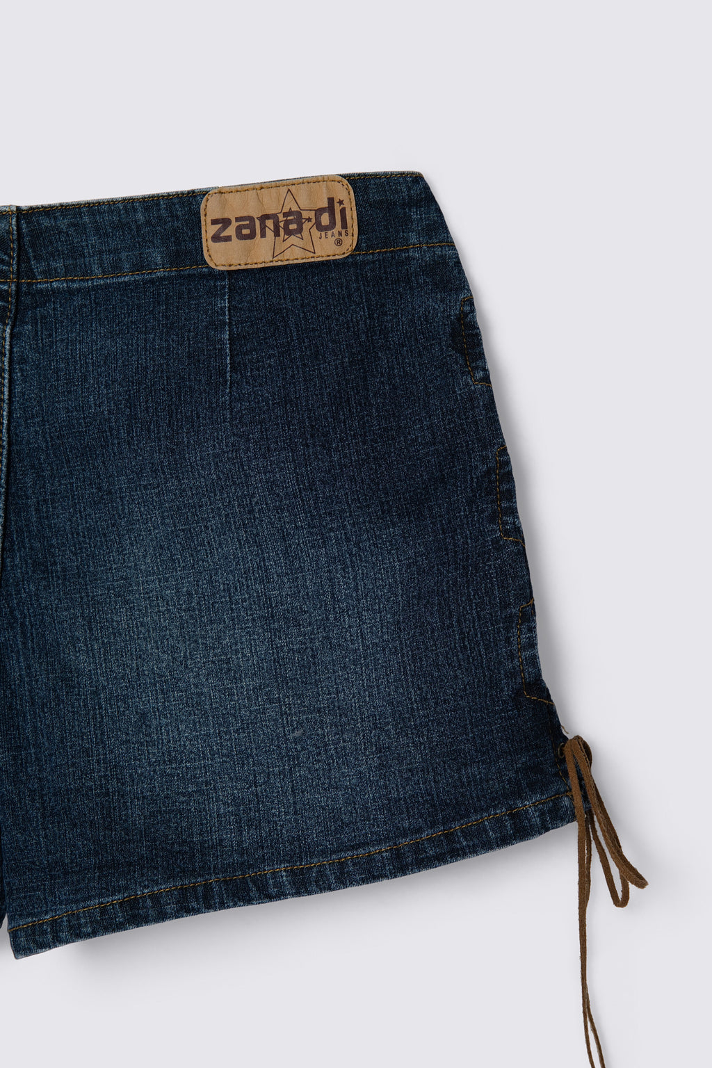 Y2K Zanadi Laceup Lowrise Shorts