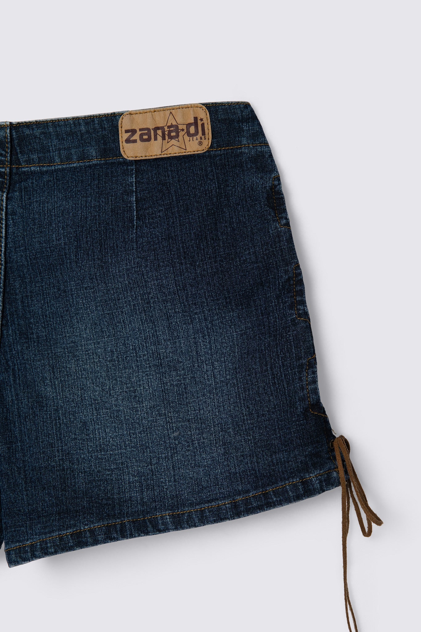 Y2K Zanadi Laceup Lowrise Shorts