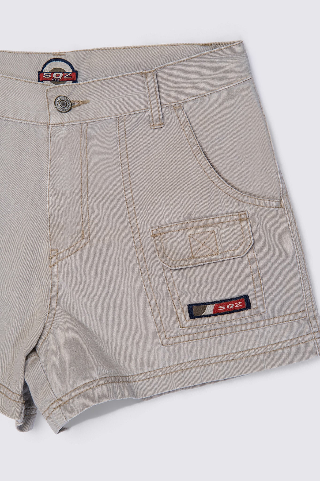 90s Squeeze Highrise Utility Shorts