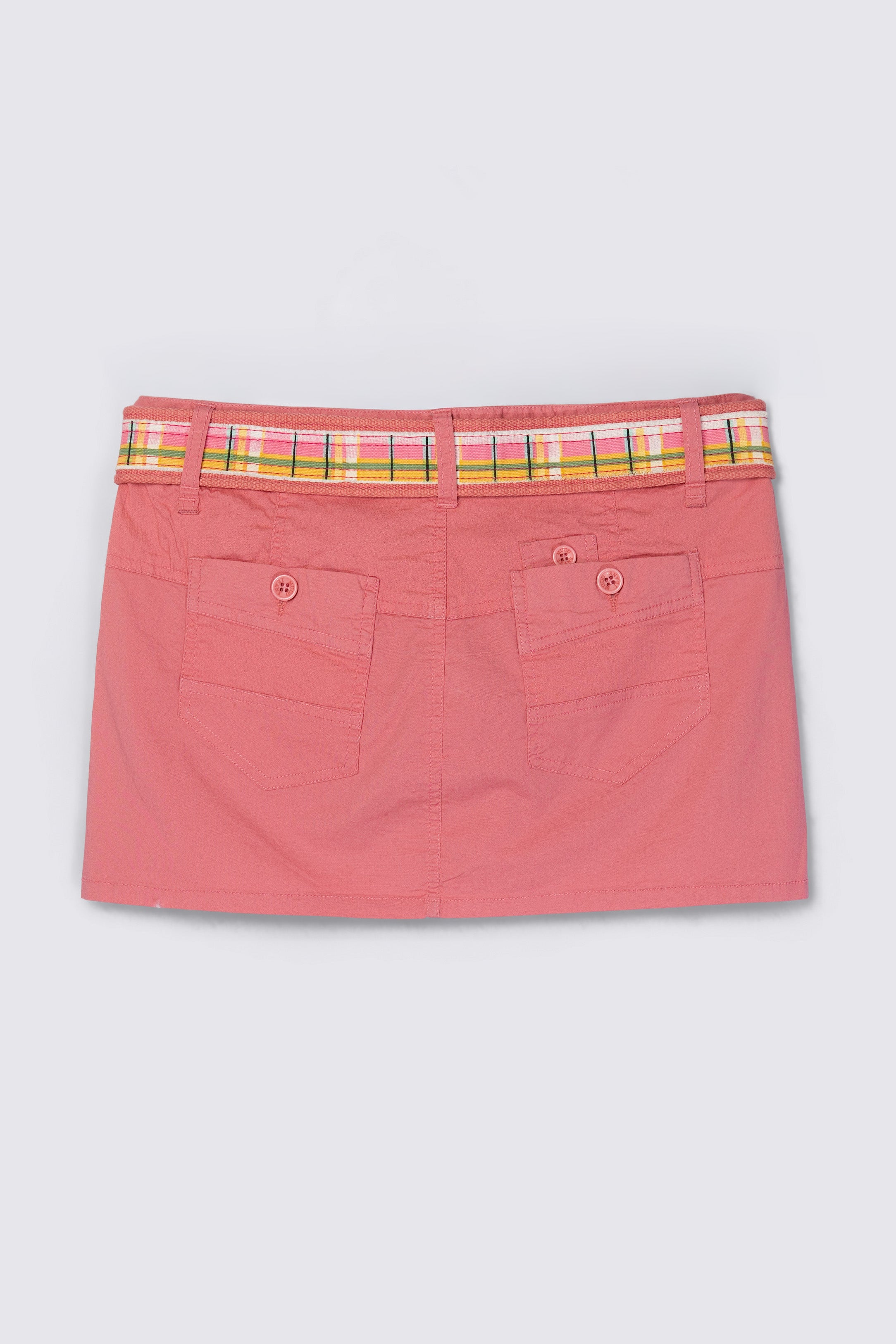 Y2K Deadstock Mudd Lowrise Belted Mini Skirt