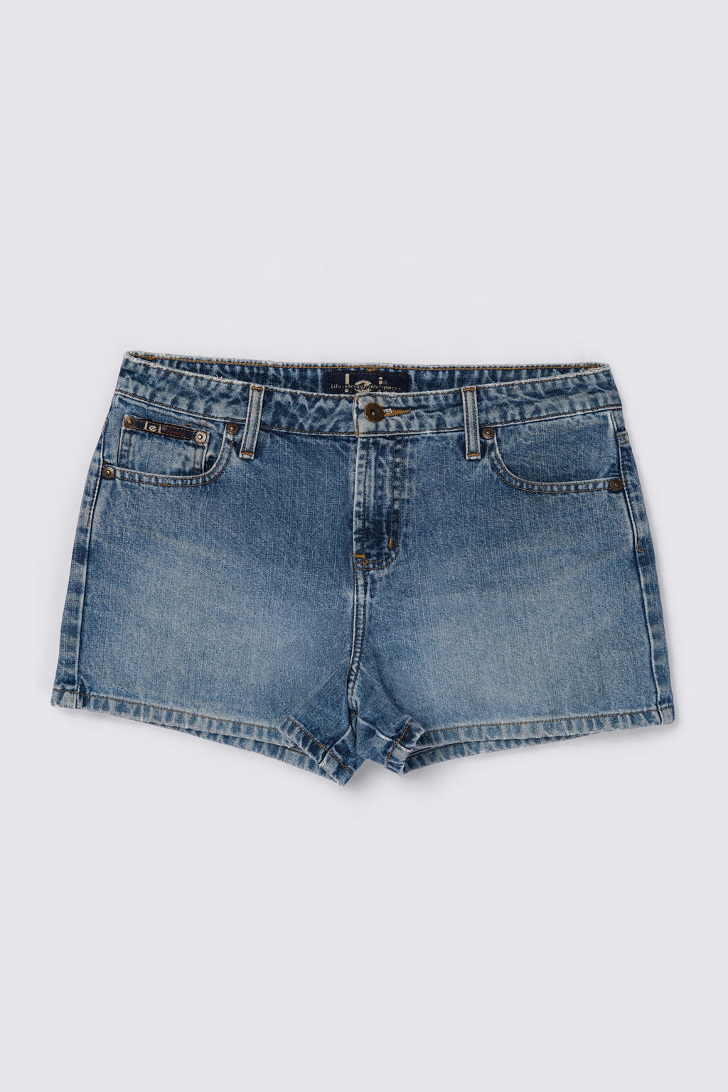 Y2K LEI Midrise Denim Shorts