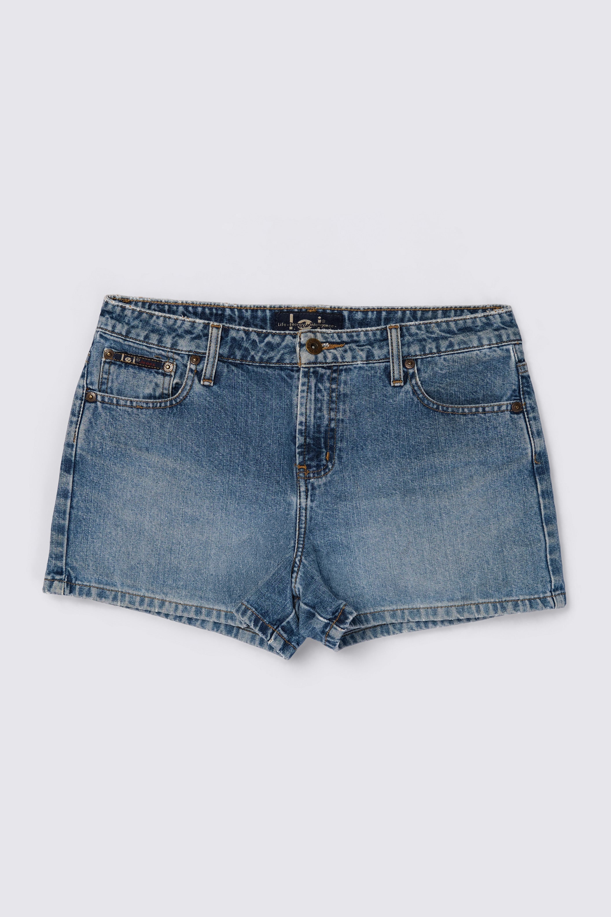 Y2K LEI Midrise Denim Shorts