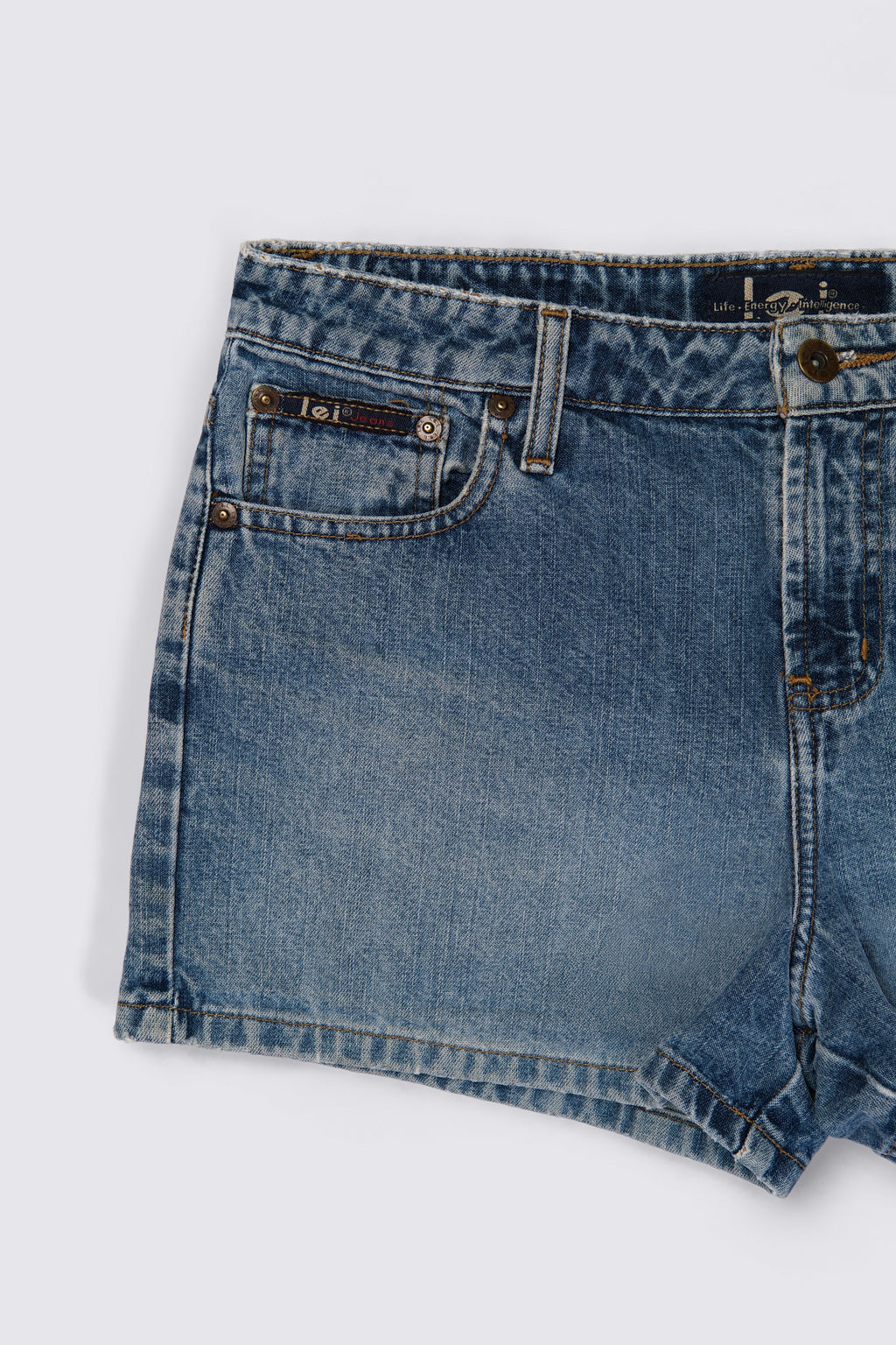 Y2K LEI Midrise Denim Shorts
