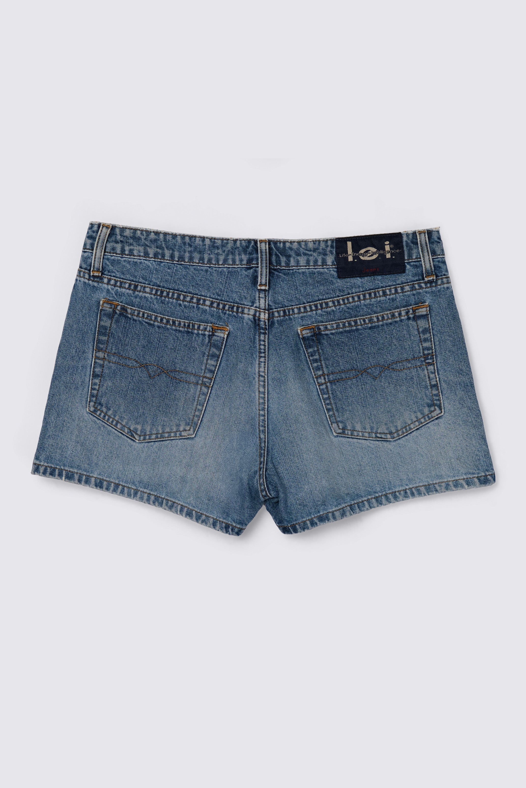 Y2K LEI Midrise Denim Shorts