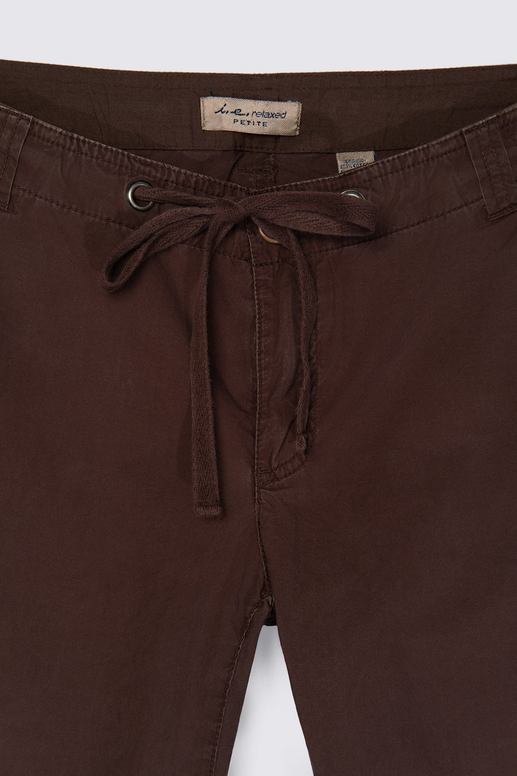 Y2K I.E. Embroidered Lowrise Drawstring Capris